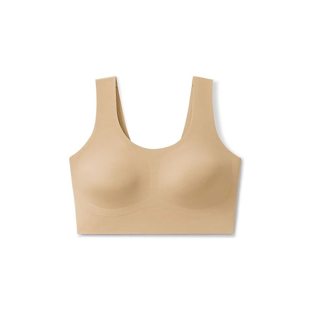 Lot of 3 True & co scoop bras nude wireless women's sz Large NEW - Picture 2 of 5